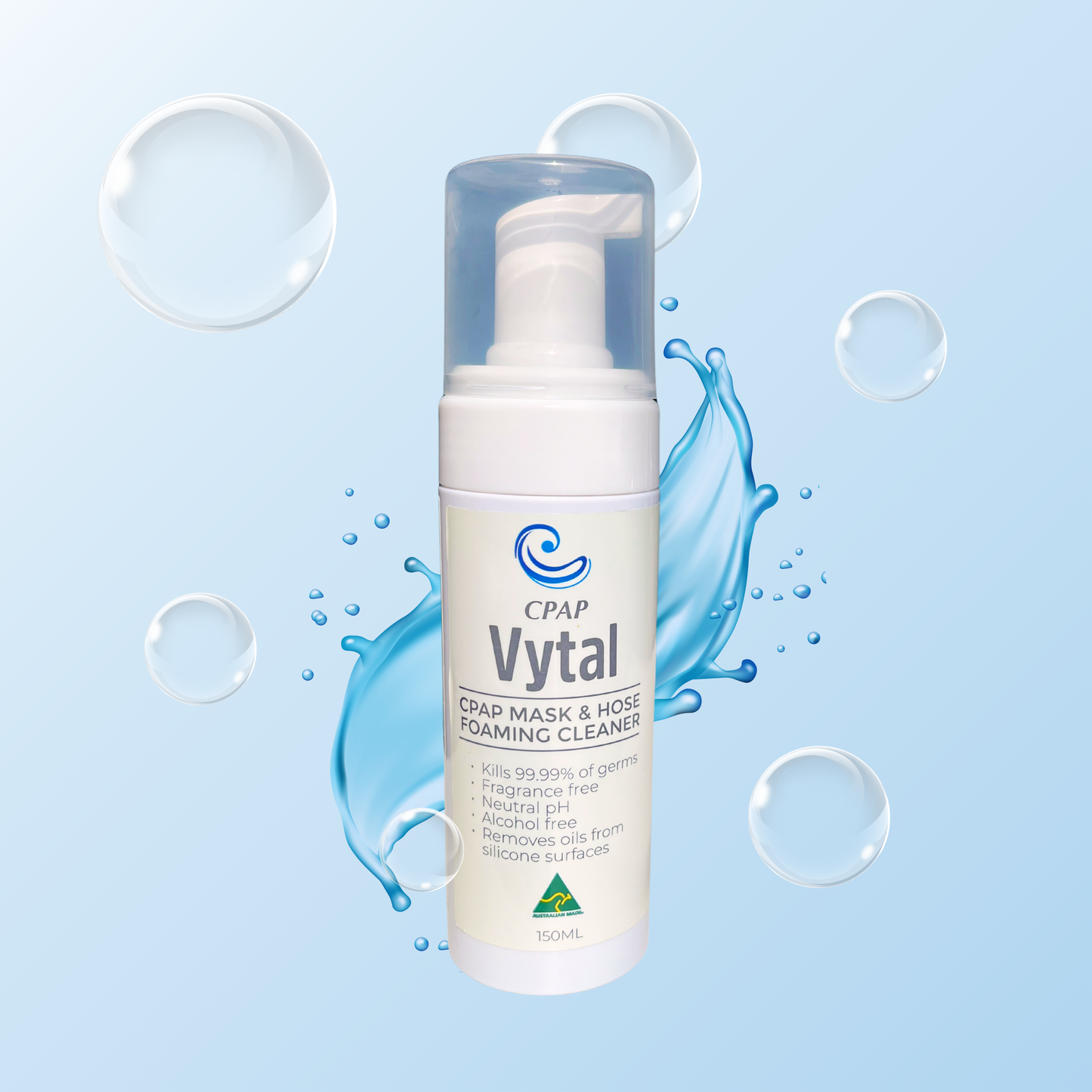CPAP Vytal Mask & Hose Foaming Cleaner