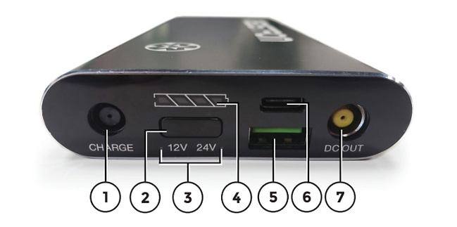 Medistrom Pilot Flex CPAP Portable Travel Battery