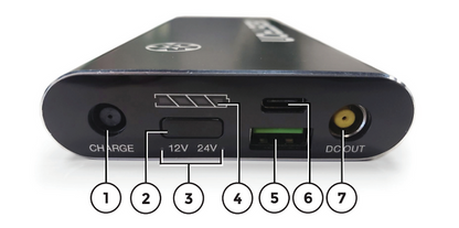 Medistrom Pilot Flex CPAP Portable Travel Battery